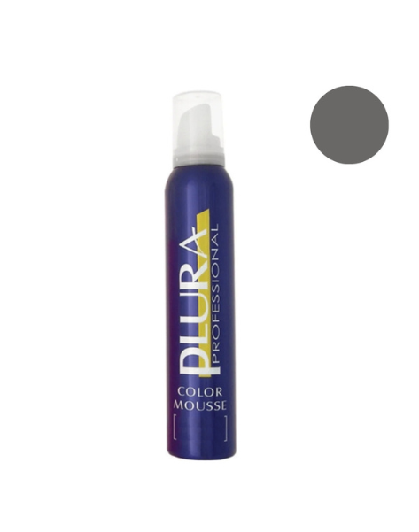 MOUSSE CAPELLI COLORATA GRIGIO TOPO PLURA