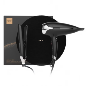 SET PIASTRA CHRONOS E PHON HELIOS NERO DELUX SET GHD